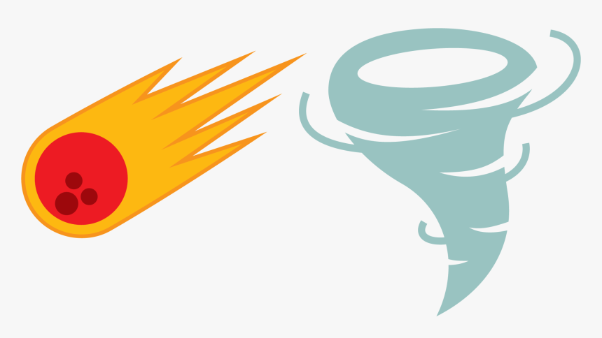 Meteorite Tornado Clip Art - Minimalist Tornado, HD Png Download, Free Download