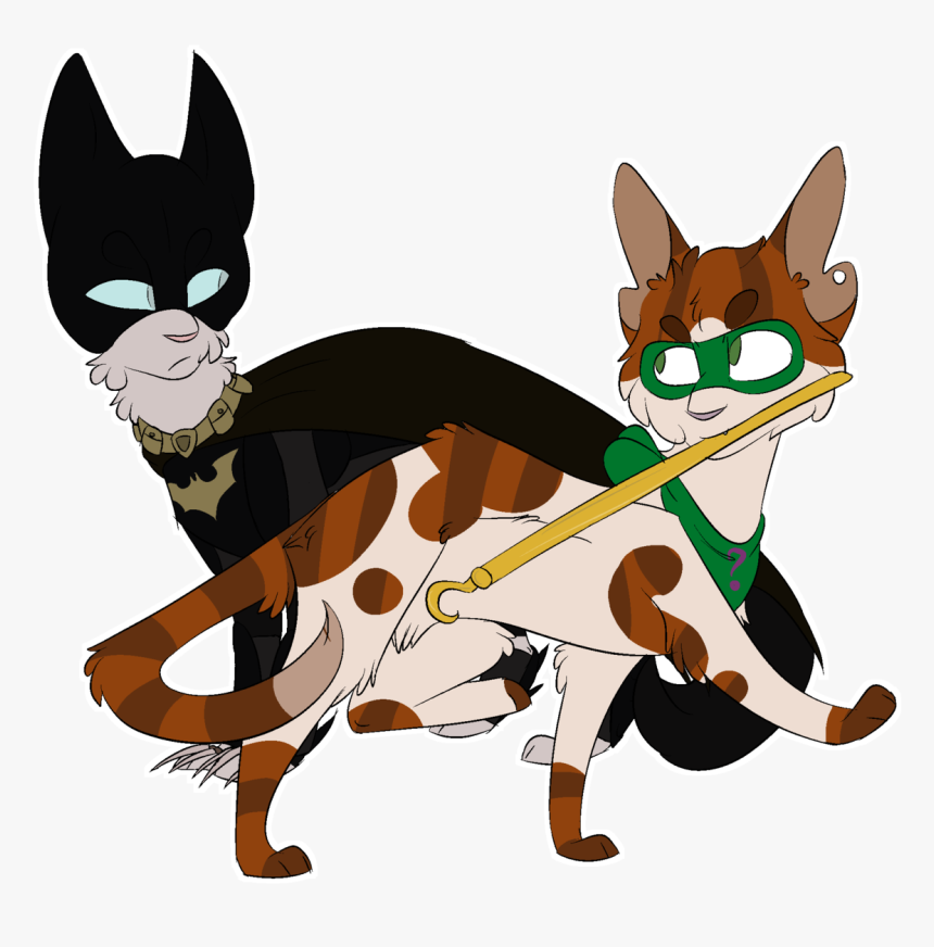 “ @spookychu Requested Riddler Bugging The Bat
eddie - Cartoon, HD Png Download, Free Download