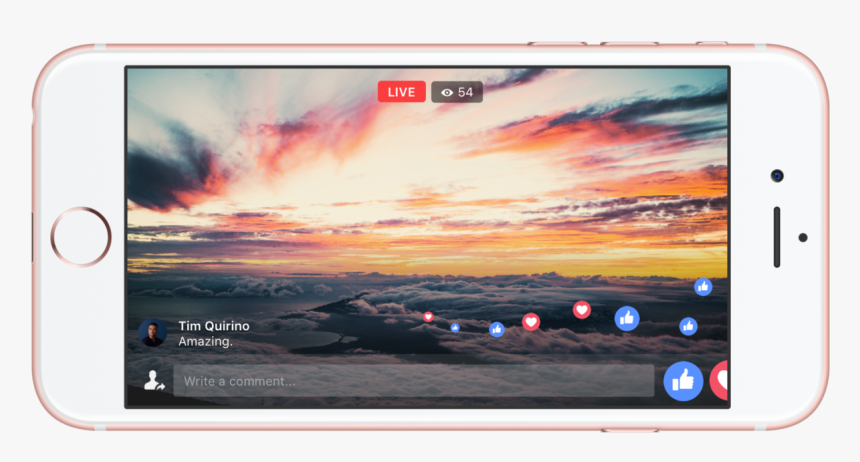 Facebook Live - Facebook Live Screen, HD Png Download, Free Download