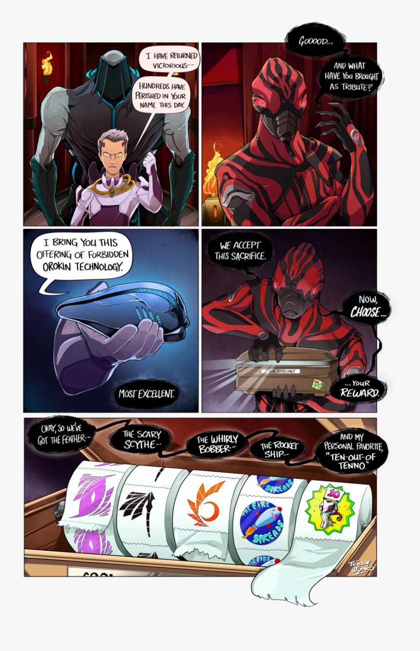 Super Syndicate Sticker Star V2 - Warframe Comic Tricksy Wizard, HD Png Download, Free Download