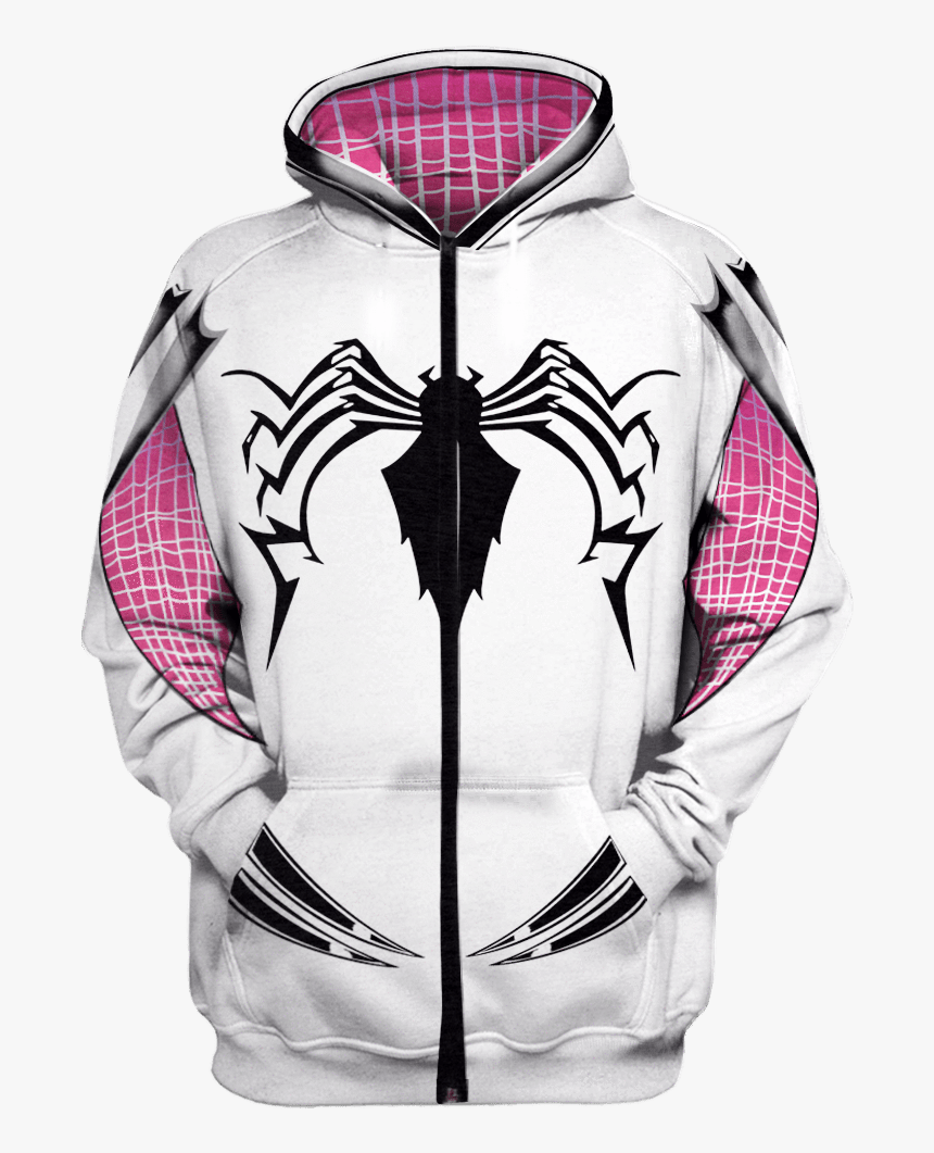 Gearhuman 3d Spider Man Gwen Stacy Custom T-shirt - Toothless And Stitch Hoodie, HD Png Download, Free Download