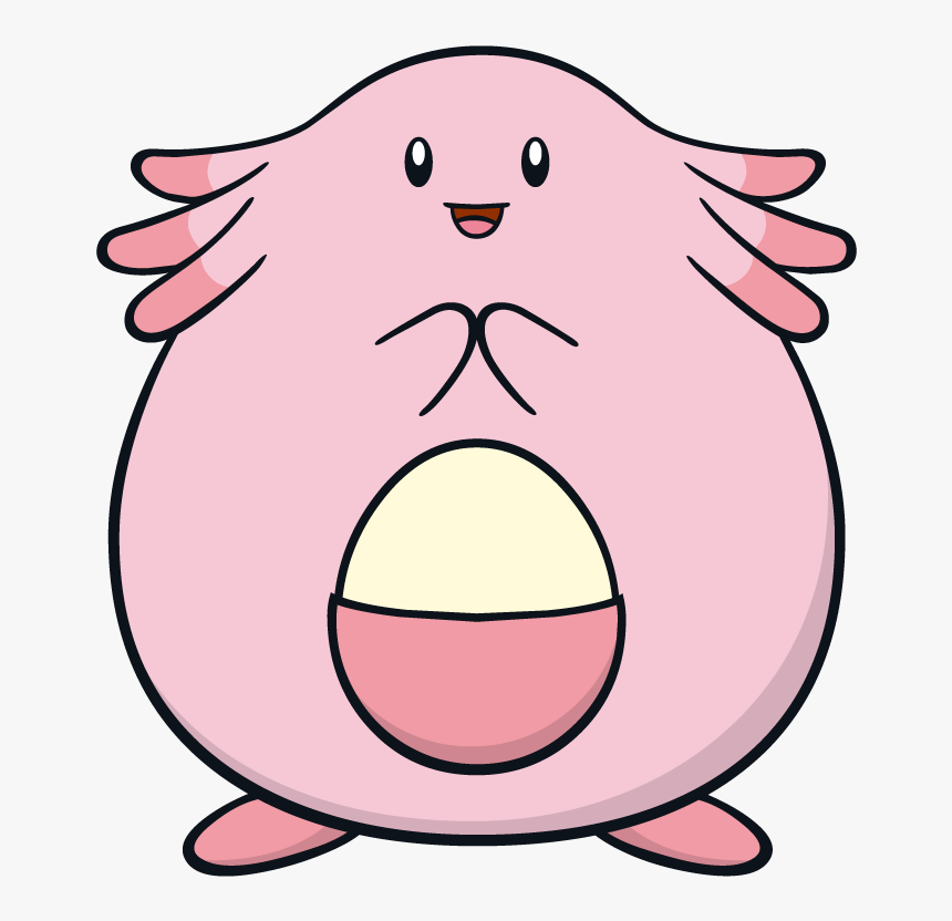 Chansey Pokemon Character Vector Art - Pokemon Chansey Png, Transparent Png, Free Download