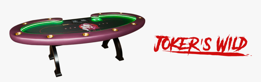 "joker"s Wild - Poker Table, HD Png Download, Free Download