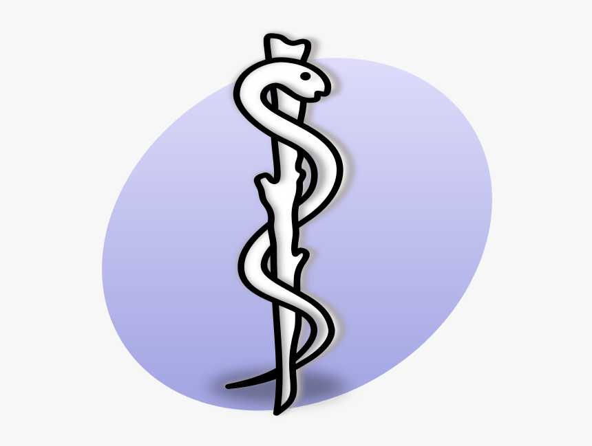 Rn Rod Of Asclepius , Png Download - Healing Snake, Transparent Png, Free Download