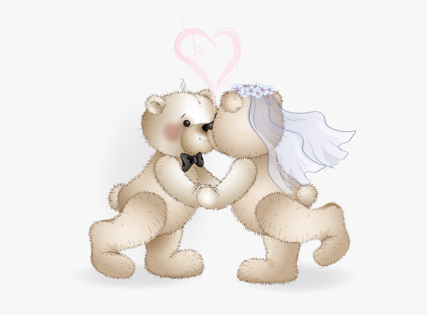 Wedding Bears Clipart, HD Png Download, Free Download