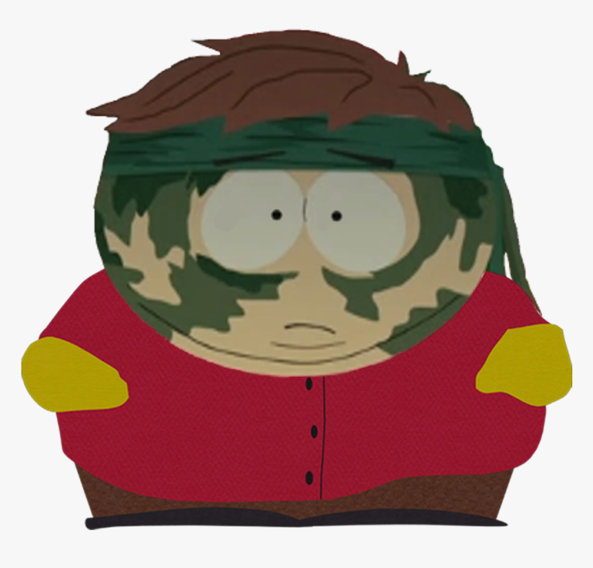 Transparent Face Painting Clip Art - Camo Cartman, HD Png Download, Free Download