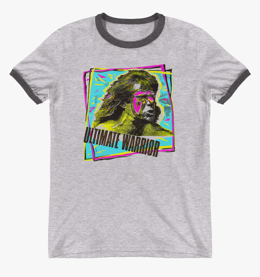 Ultimate Warrior Photo Unisex Ringer T-shirt - Double Needle Stitching T Shirt, HD Png Download, Free Download