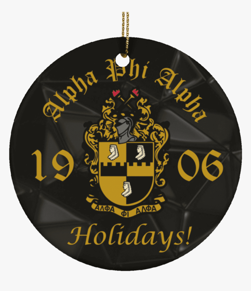 Alpha Phi Alpha Christmas Ornaments - Alpha Phi Alpha Chapter Logo, HD Png Download, Free Download