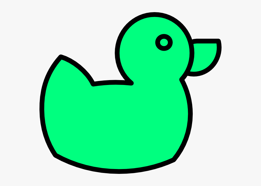 Green Duck Svg Clip Arts - Clip Art, HD Png Download, Free Download