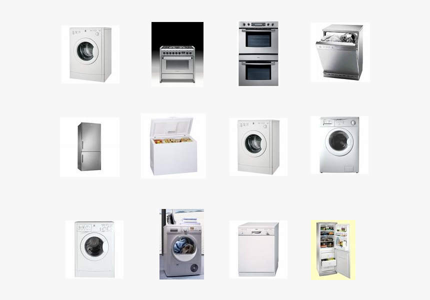 Transparent Home Appliances Png - Washing Machine, Png Download, Free Download