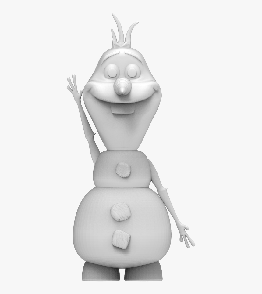 3d Printed Olaf, HD Png Download, Free Download