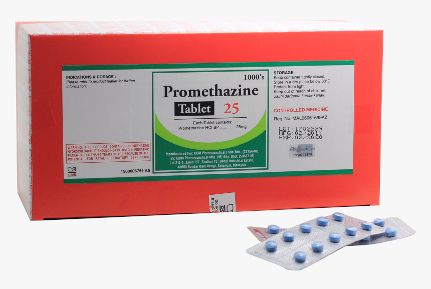 Promethazine 25mg Tab , Png Download - Pill, Transparent Png, Free Download