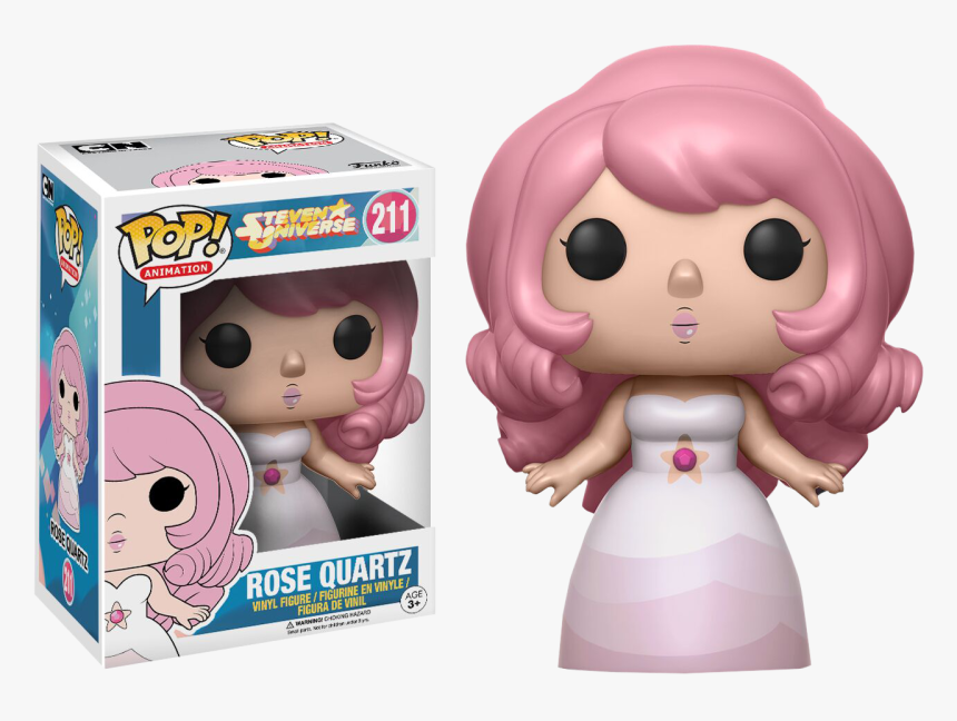 Rose Quartz Pop Vinyl Figure - Rose Quartz Pop, HD Png Download, Free Download