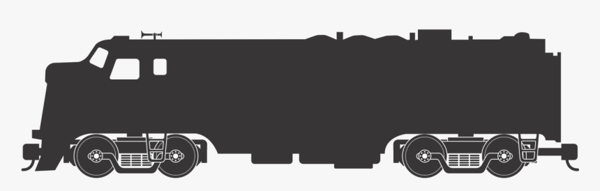 Train Locomotive Railroad Free Photo - Train Png Side View, Transparent Png, Free Download