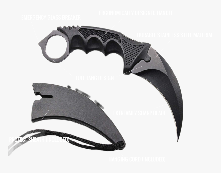 Cs Go Karambit Zumrut, HD Png Download, Free Download