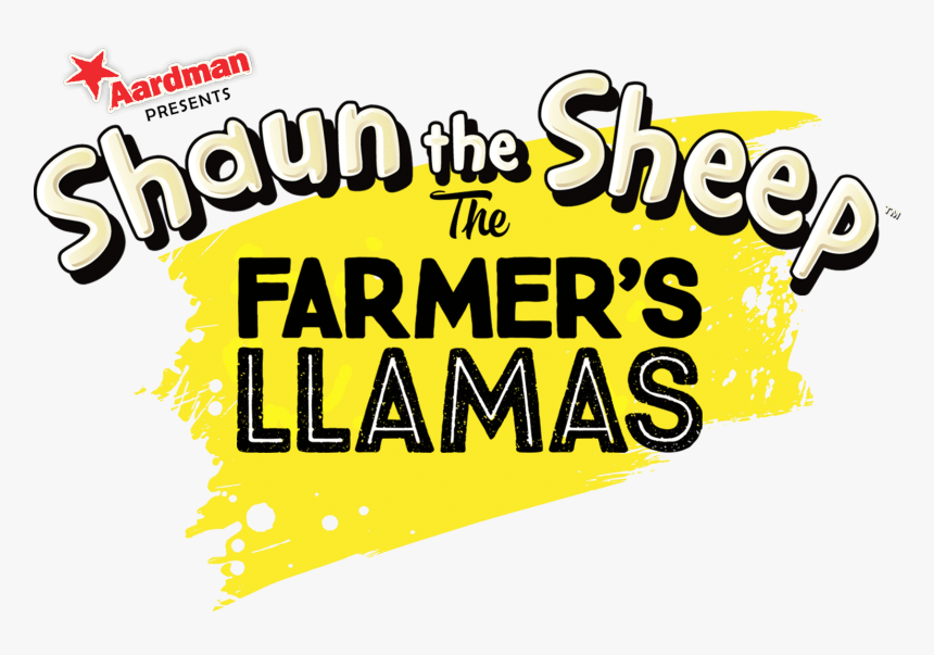 Shaun The Sheep - Shaun The Sheep The Farmers Llamas Logo, HD Png Download, Free Download