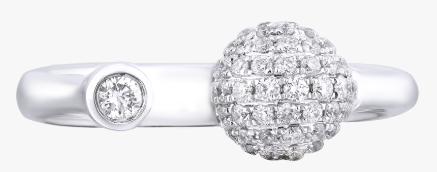 Disco Ball Hugger Ring - Engagement Ring, HD Png Download, Free Download