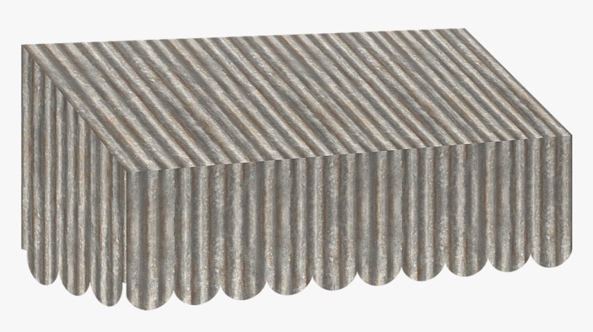 Tcr77180 Corrugated Metal Awning Image - Awning, HD Png Download, Free Download