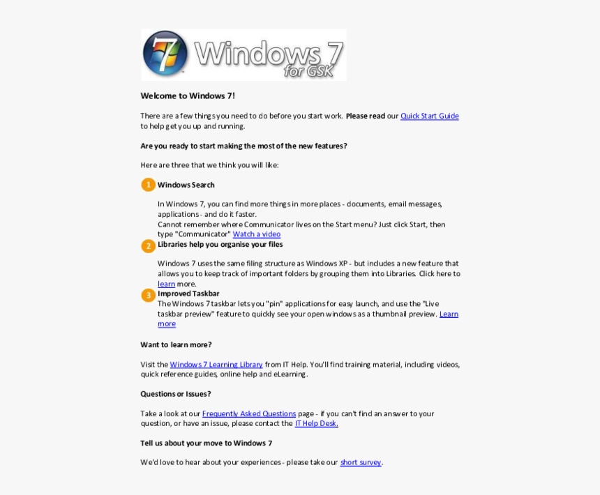 Windows 7, HD Png Download, Free Download