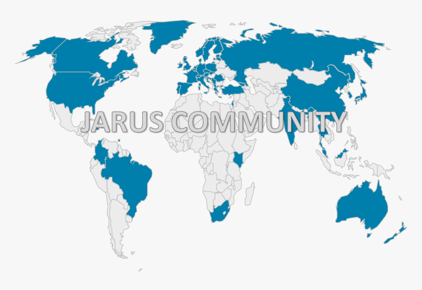 World Population Urban Map, HD Png Download, Free Download