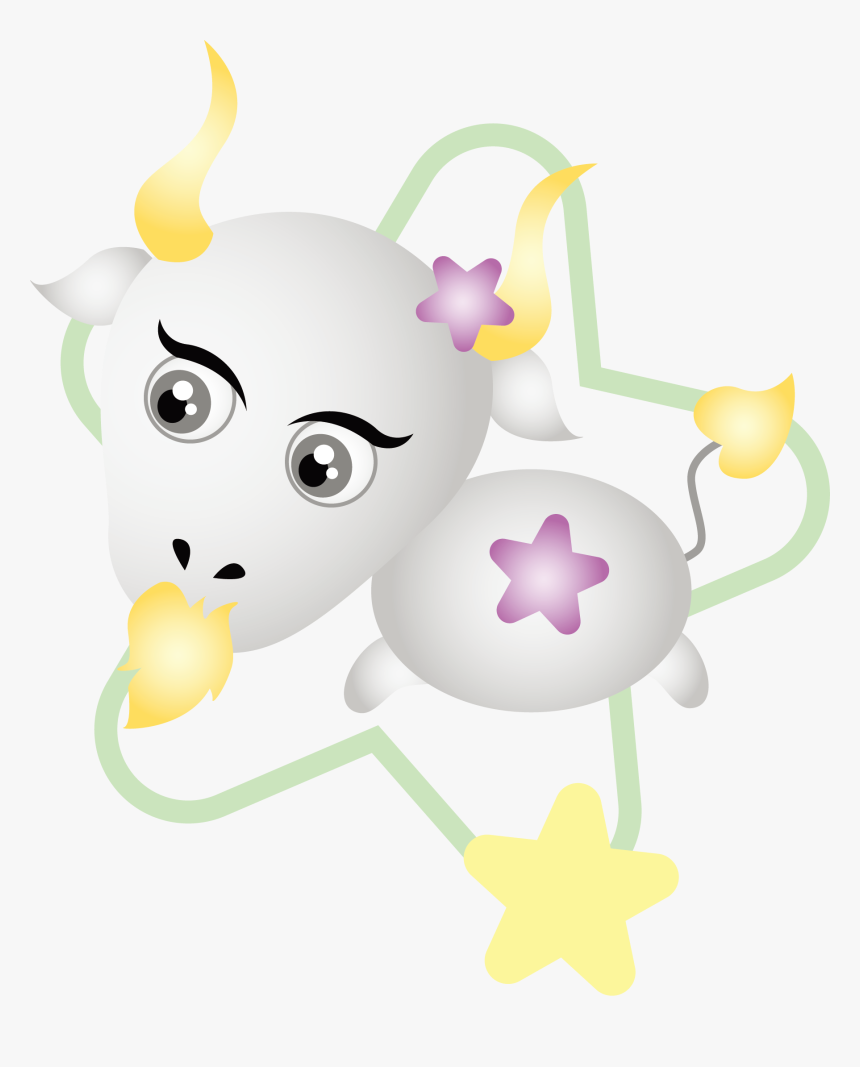 Aries Vector Capricorn Zodiac - Cartoon, HD Png Download, Free Download