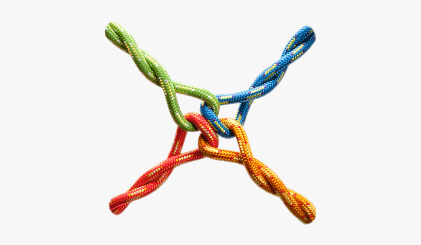 Four Knotted Ropes - Strengthening The Team, HD Png Download, Free Download