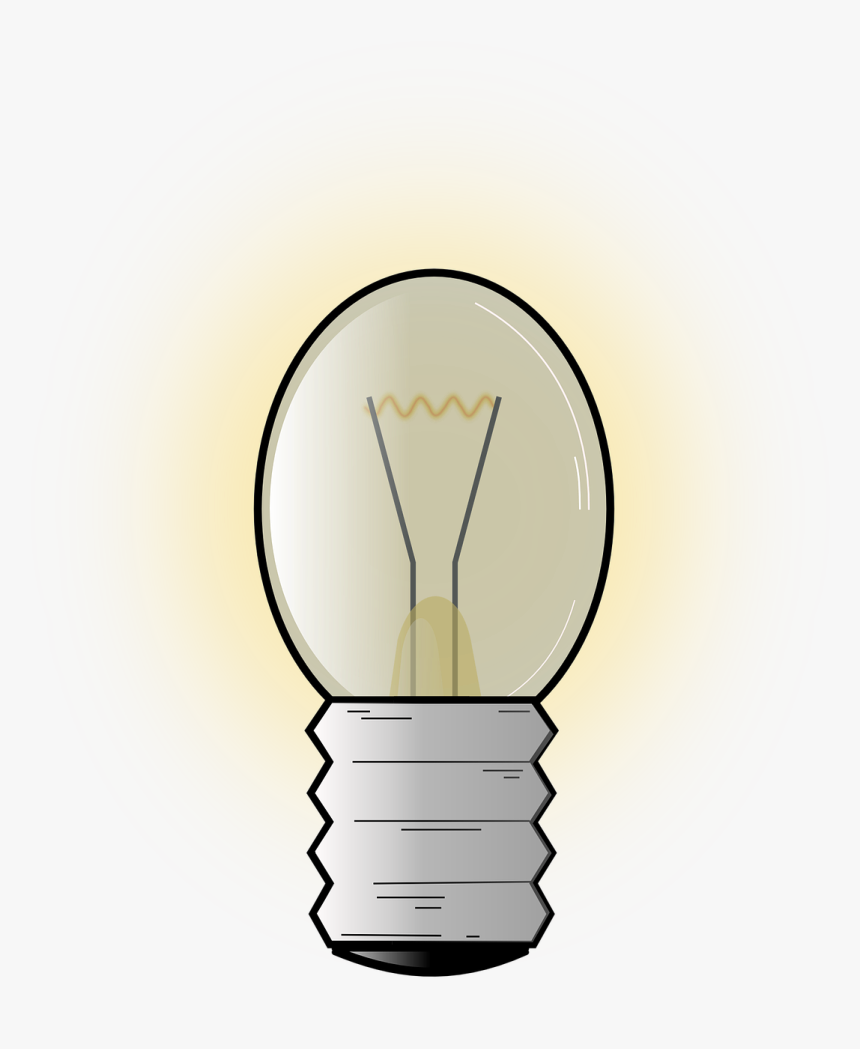 Animated Bulb, HD Png Download, Free Download