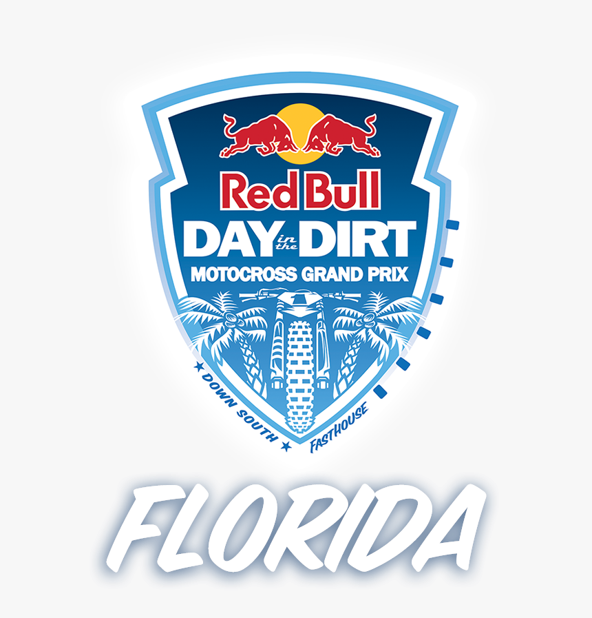 Logo Florida Blur - Red Bull Day In The Dirt Logo, HD Png Download, Free Download