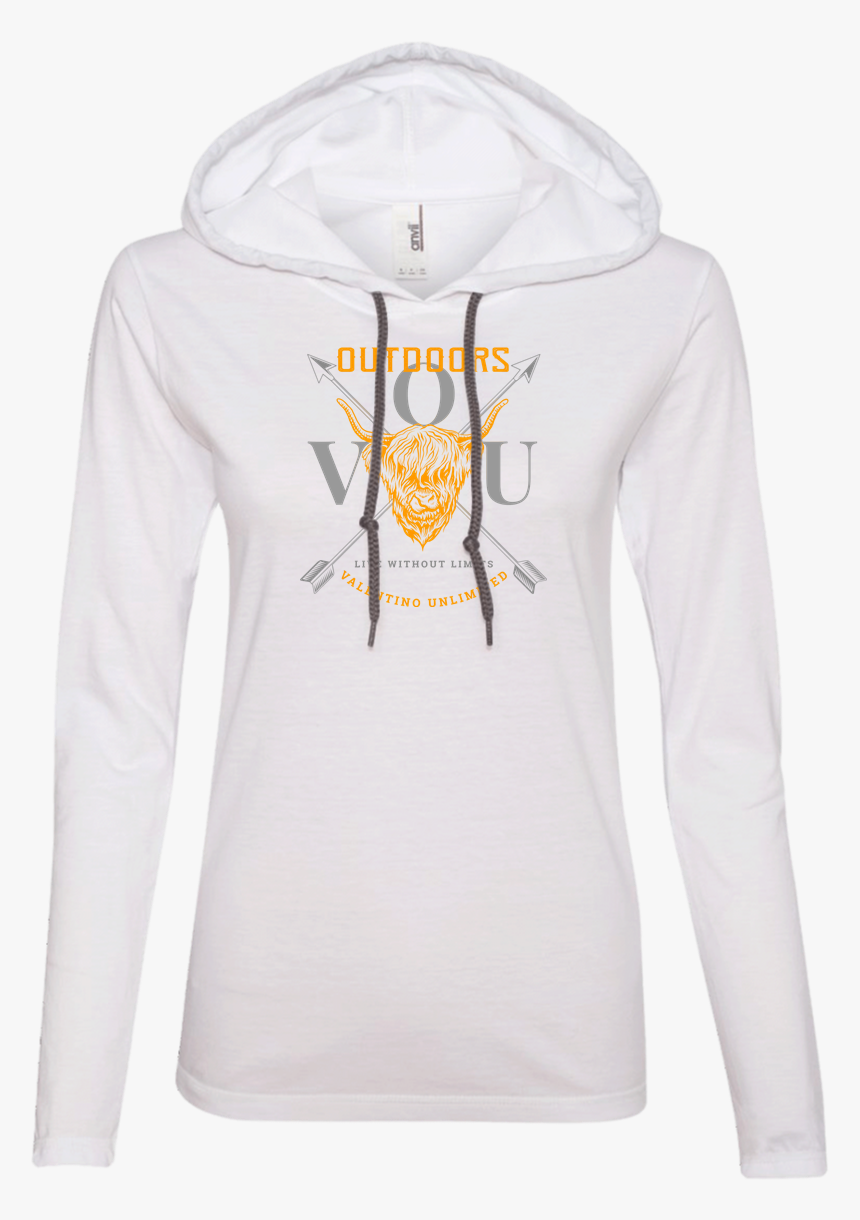 Vuo Bull And Crossed Arrows Ladies - Hoodie, HD Png Download, Free Download