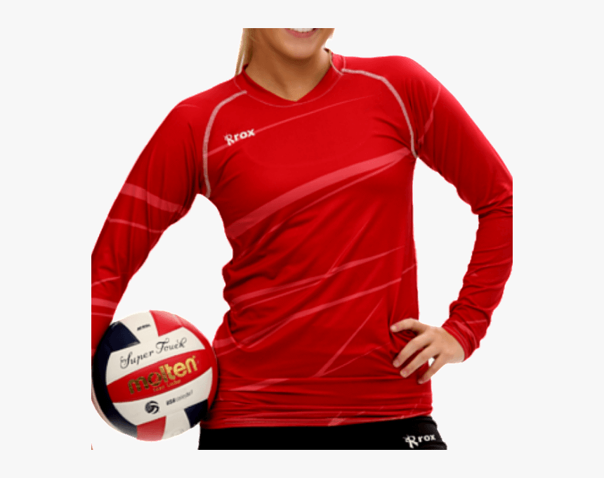 Fan Clipart Team Jersey - Long Sleeve Volleyball Jerseys, HD Png Download, Free Download