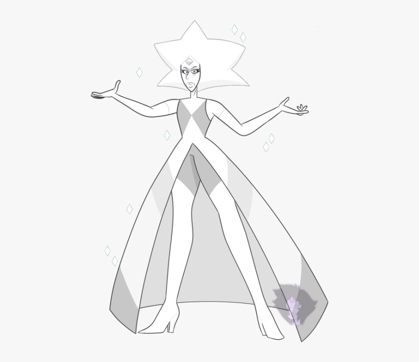 White Diamond Su Fanart , Png Download - Steven Universe White Diamond ...