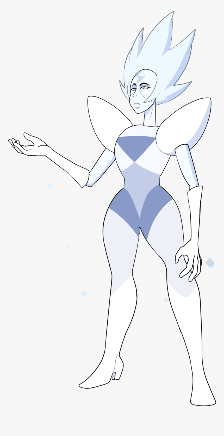 White Diamond Png - Cartoon, Transparent Png, Free Download