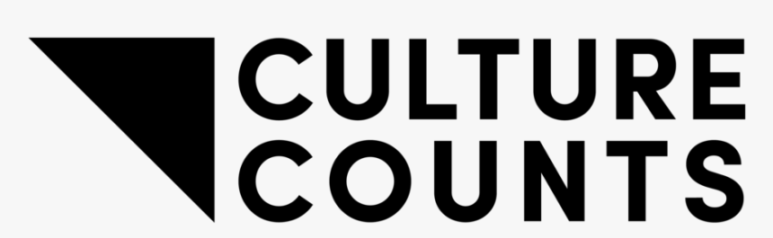 Culture Counts Logo Solid Black Png - Black-and-white, Transparent Png, Free Download