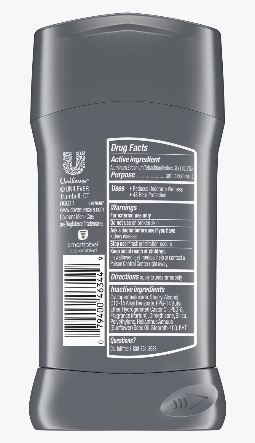 Dove Men Care Post Shave Antiperspirant Stick - Dove Men Deodorant, HD Png Download, Free Download