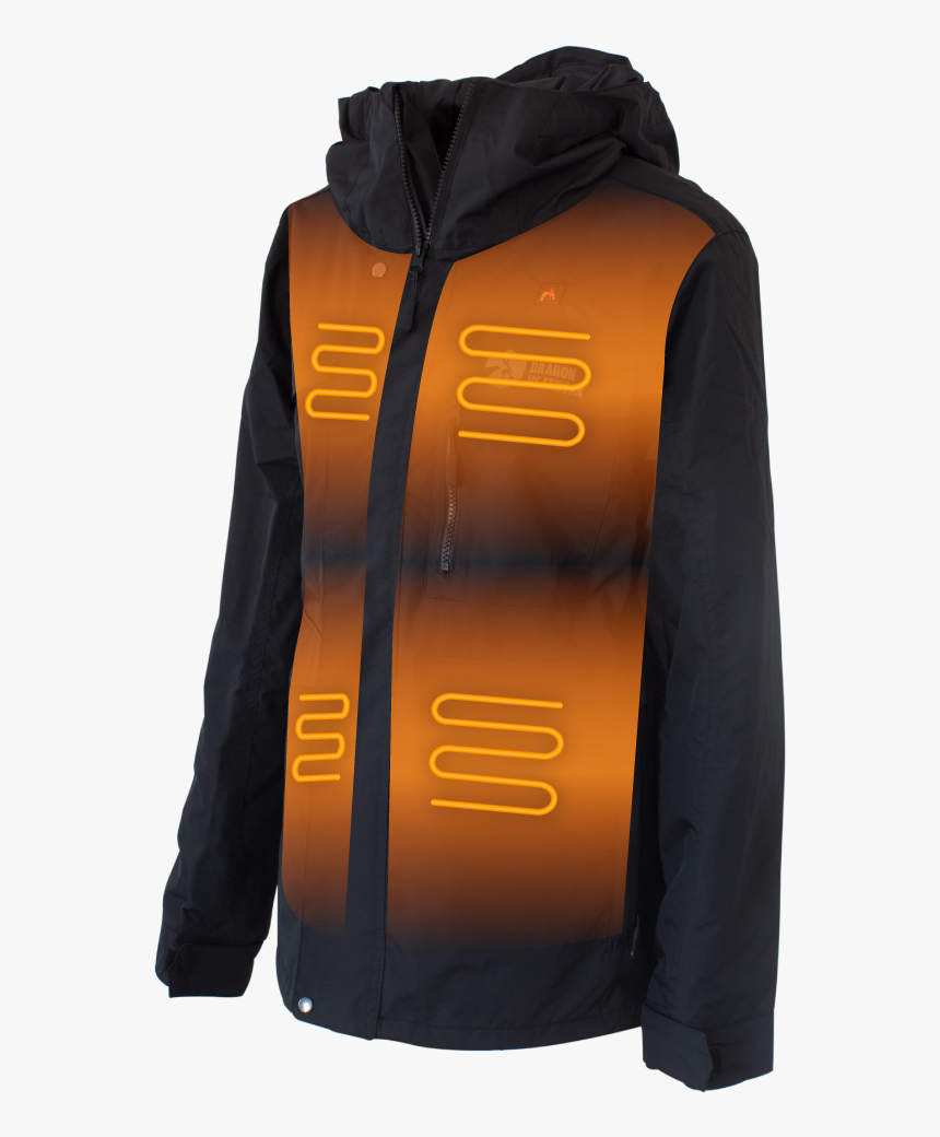 Fang Womens 5 Zone Heated Snowboarding Jacket - Heated Women's Jacket, HD Png Download, Free Download