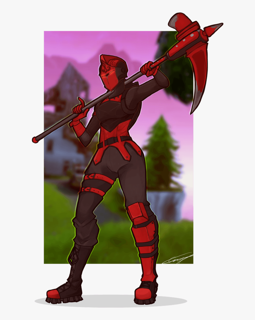 Red Knight Fortnite Wallpapers - Dark Red Knight Fortnite Png Transparent, Png Download, Free Download