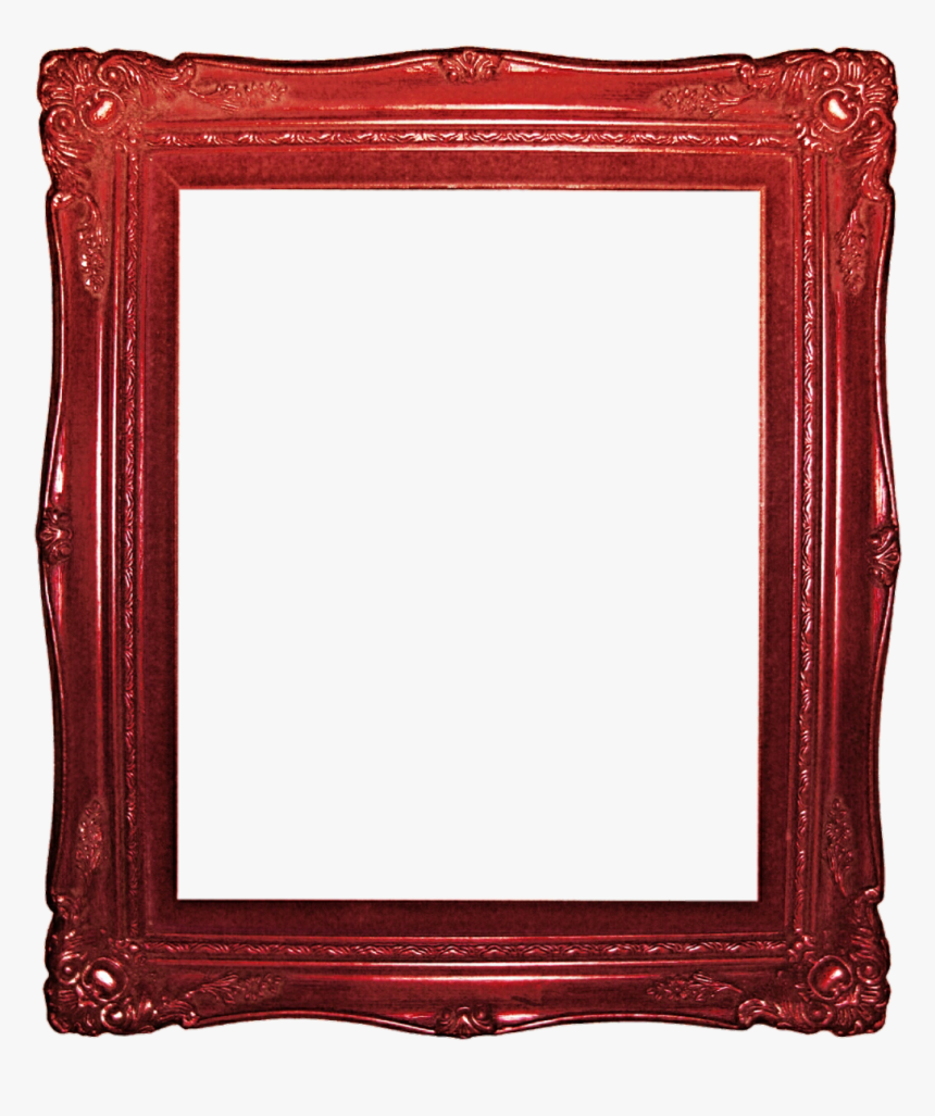 Blood Red Frame Download Transparent Png Image - Picture Frame, Png Download, Free Download