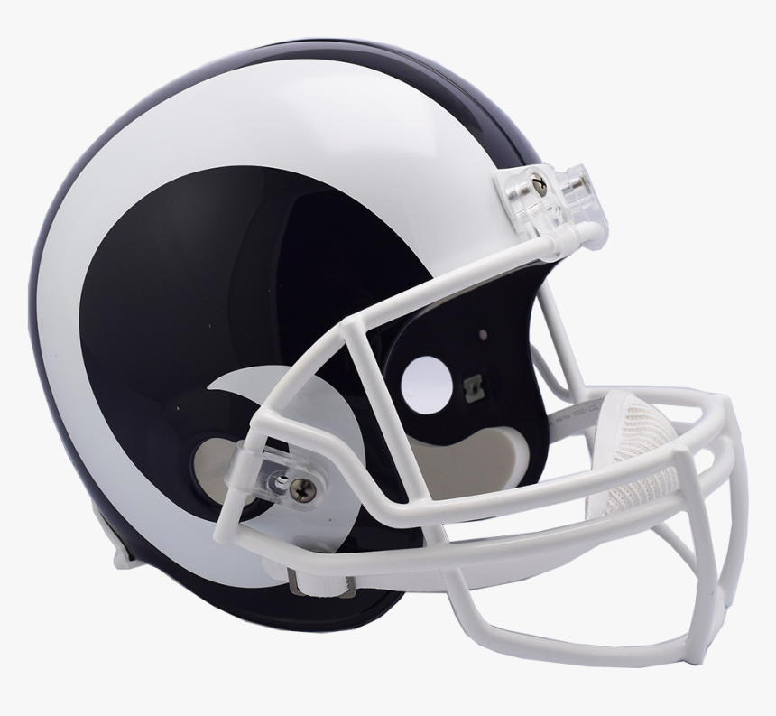 Los Angeles Rams Vsr4 Replica Helmet - White La Rams Helmet, HD Png Download, Free Download