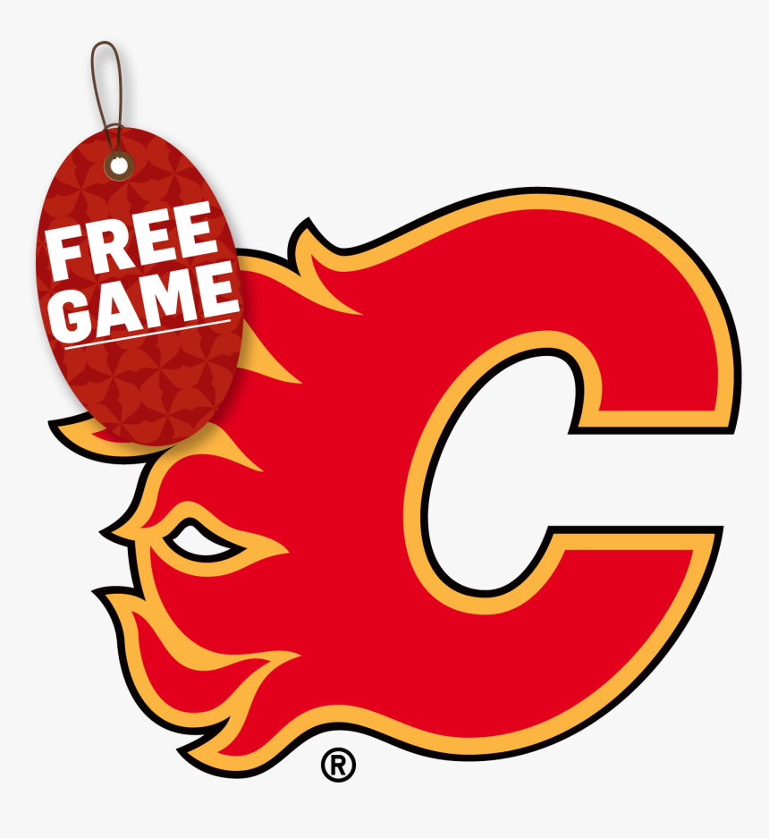 Calgary Flames Logo , Png Download - Logo Calgary Flames, Transparent Png, Free Download