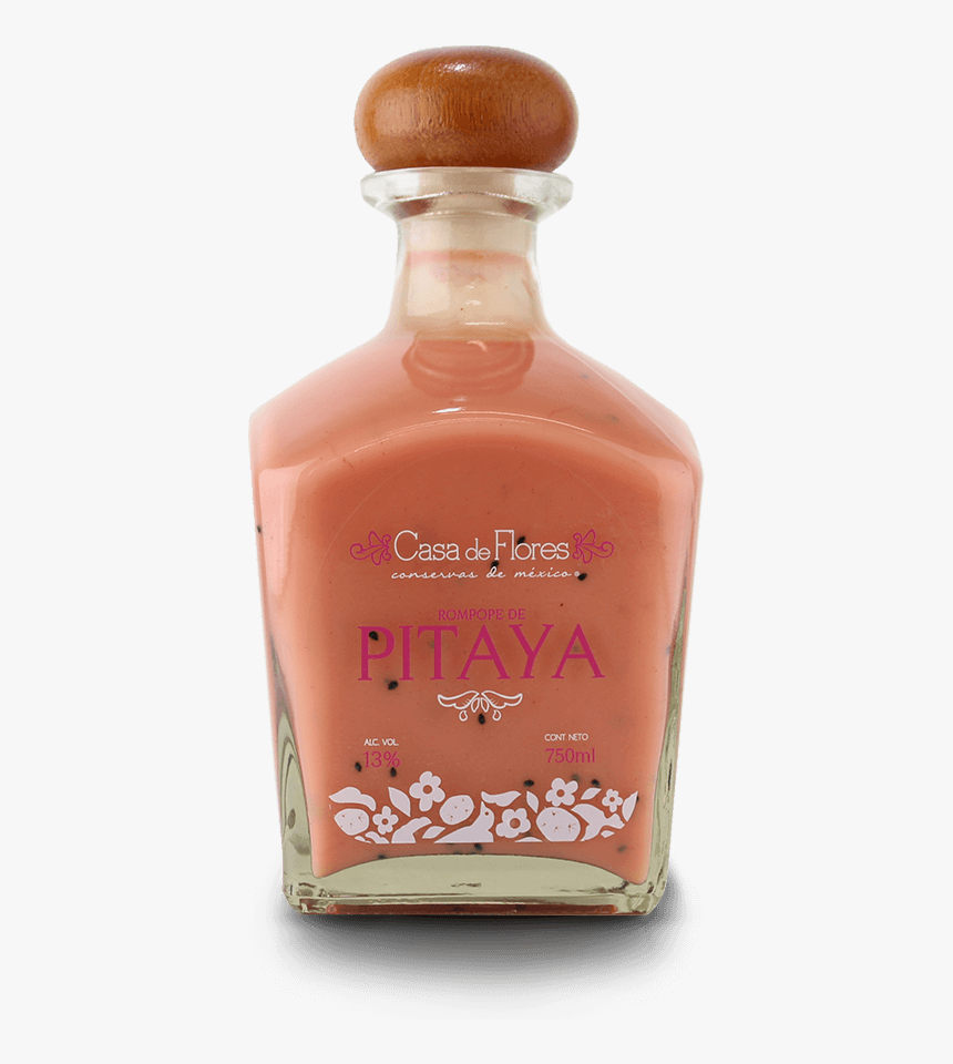 rompope de pitaya glass bottle hd png download kindpng kindpng