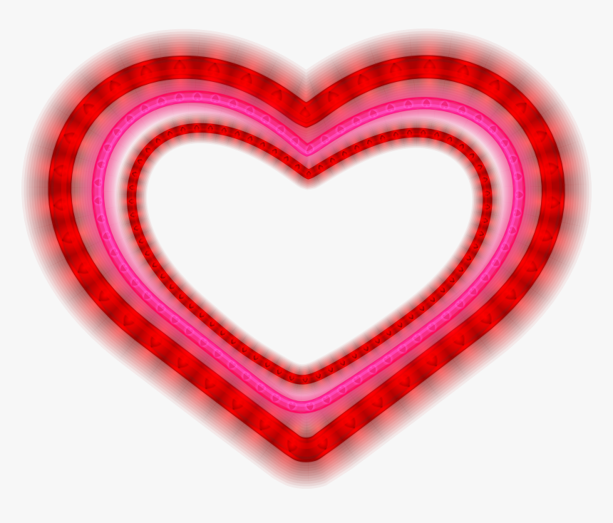 Shining Png , Png Download - Valentine Frame Heart Png Transparent, Png Download, Free Download