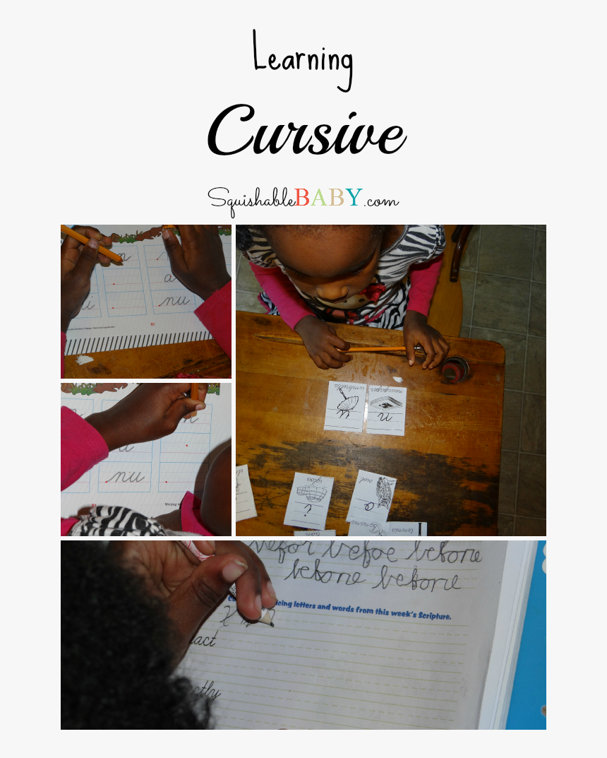 Teaching Cursive Writing - Writing, HD Png Download, Free Download