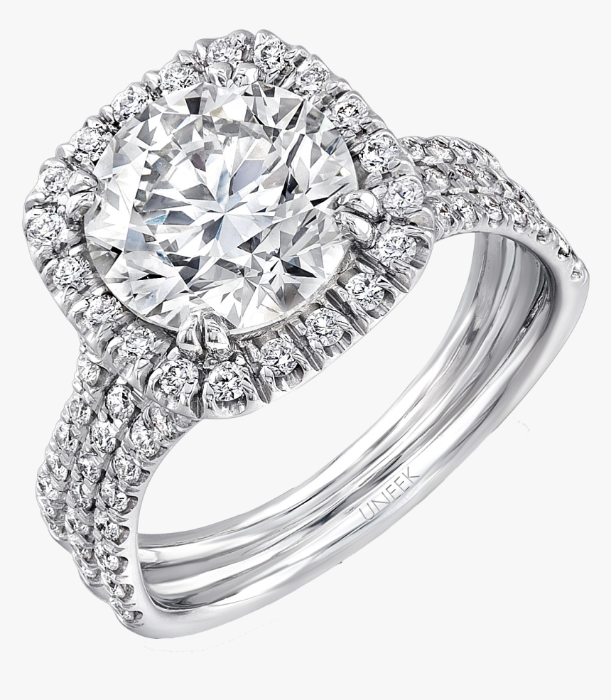 Drawn Diamond Round Cut Diamond - Pre-engagement Ring, HD Png Download, Free Download