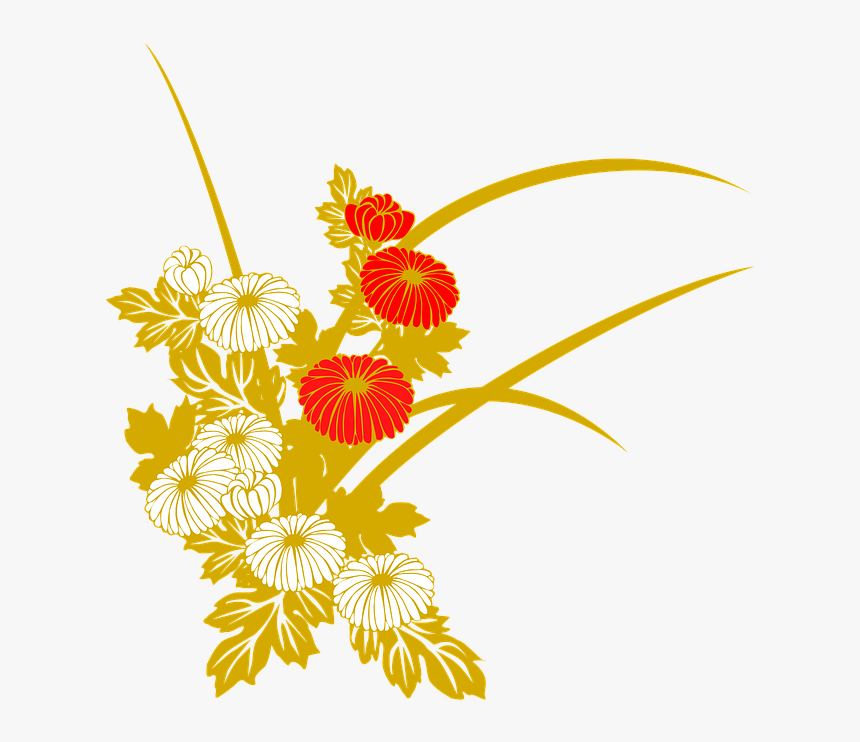 Japanese Flowers Png, Transparent Png, Free Download