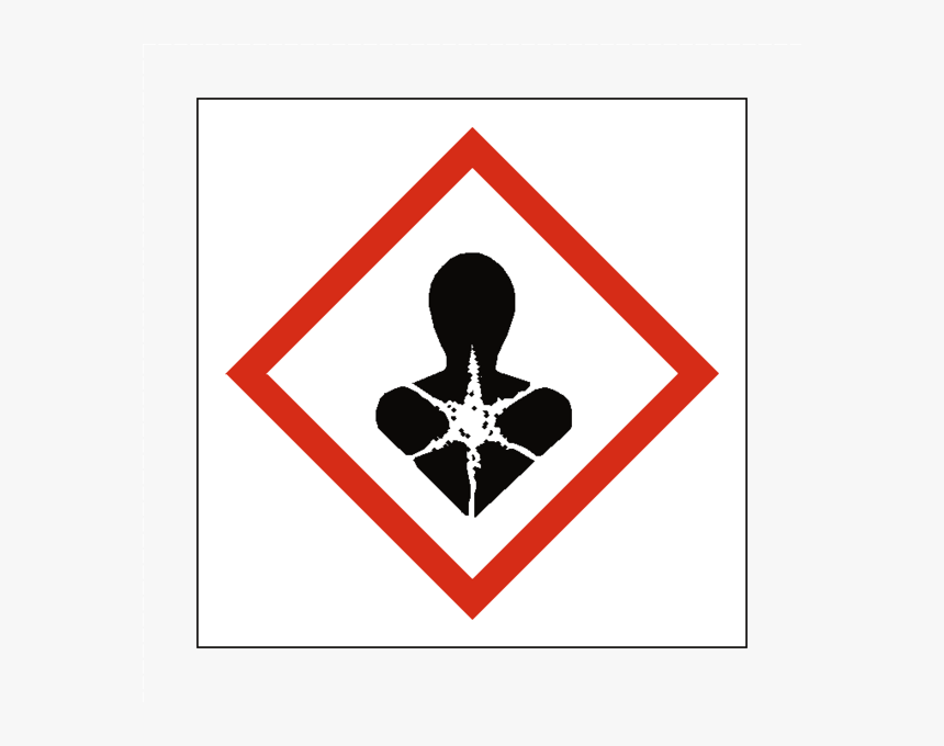 Hazard Sign 1mm Rigid Plastic / 100x100mm Electricity - Chronic Ghs, HD Png Download, Free Download