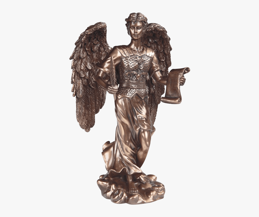 Bronze Archangel Gabriel Statue - Statue Archangel Gabriel, HD Png Download, Free Download