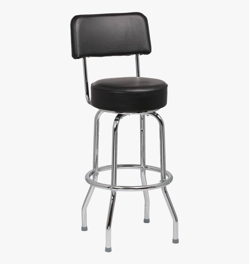 Superior Equipment Supply - Black Double Ring Bar Stool, HD Png Download, Free Download