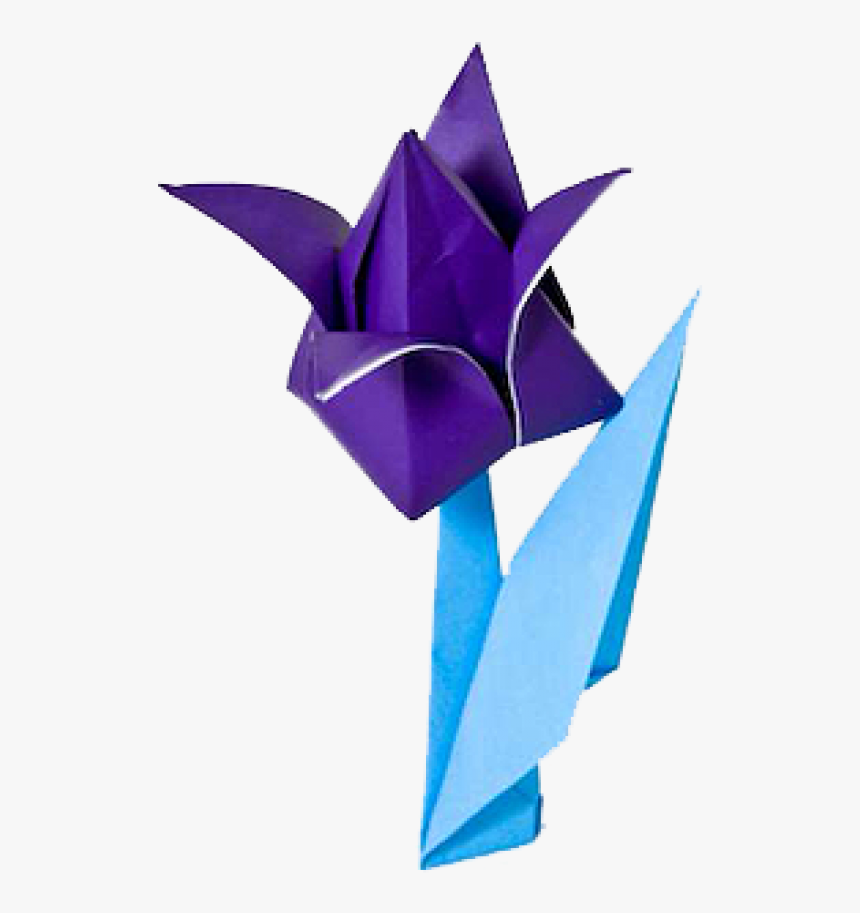 Flower Origami Png Image - Flower Origami Transparent Background, Png Download, Free Download