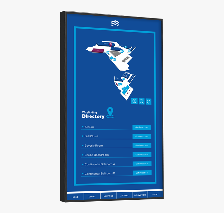 The Directory Can Be Structured By Per Floor, Destination - Poster, HD Png Download, Free Download