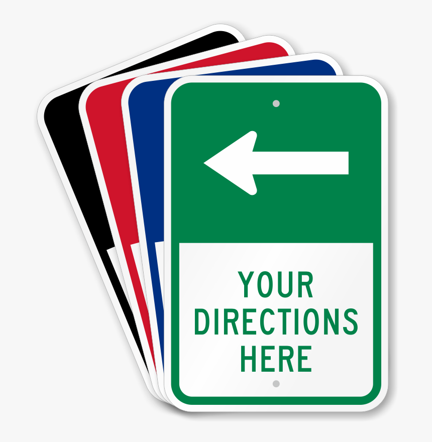 Directions Sign, HD Png Download, Free Download